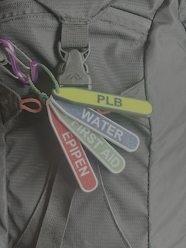 PackAlert Tags close-up